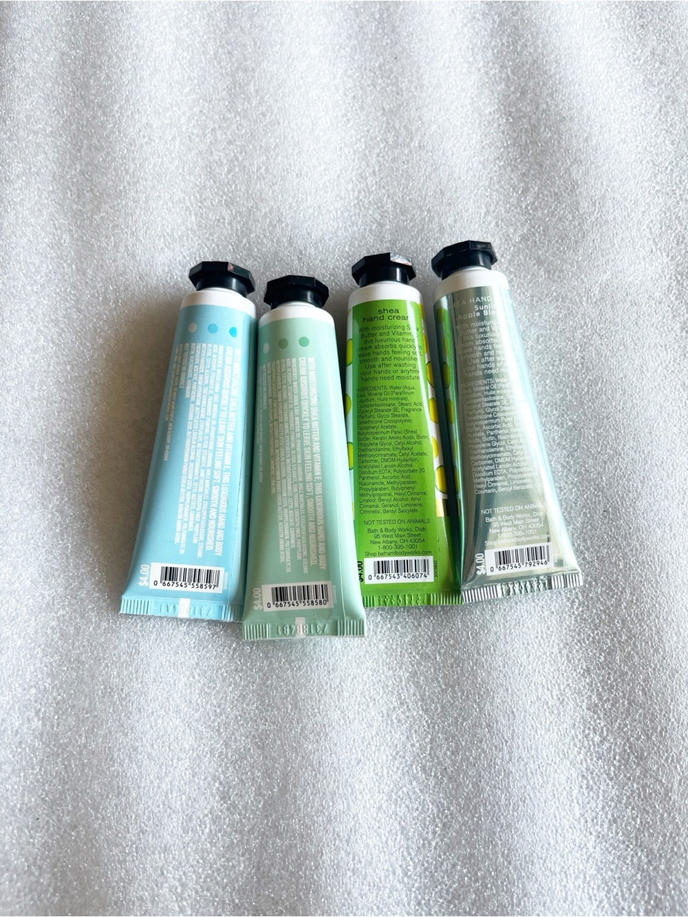 Lot Of 4 Bath And Body Works Shea Butter Hand Creams 1oz - Picture 2 of 2